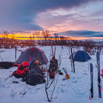 Skiing trip in Russia
