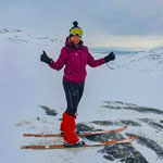 Skiing trip in Russia