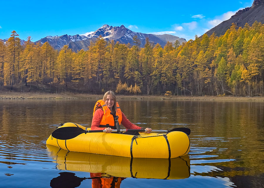 Путешественница Виктория Шаталова